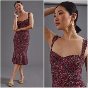 Hutch Anthropologie Sweetheart Midi Dress in Assorted